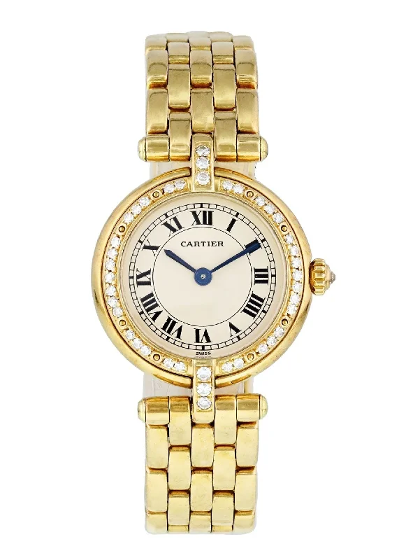 Cartier Panthere Vendome 8057916  Yellow Gold Diamond Ladies Watch-Cartier Watch for Limited-Edition Collecting -