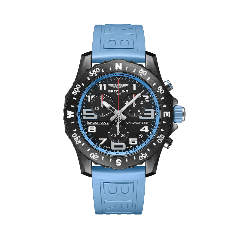 PROFESSIONAL ENDURANCE PRO-Breitling Watch with Super-Luminova Markings -