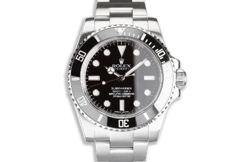 Rolex Ceramic Submariner No-Date 114060-Rolex Watch for High-End Collectors -