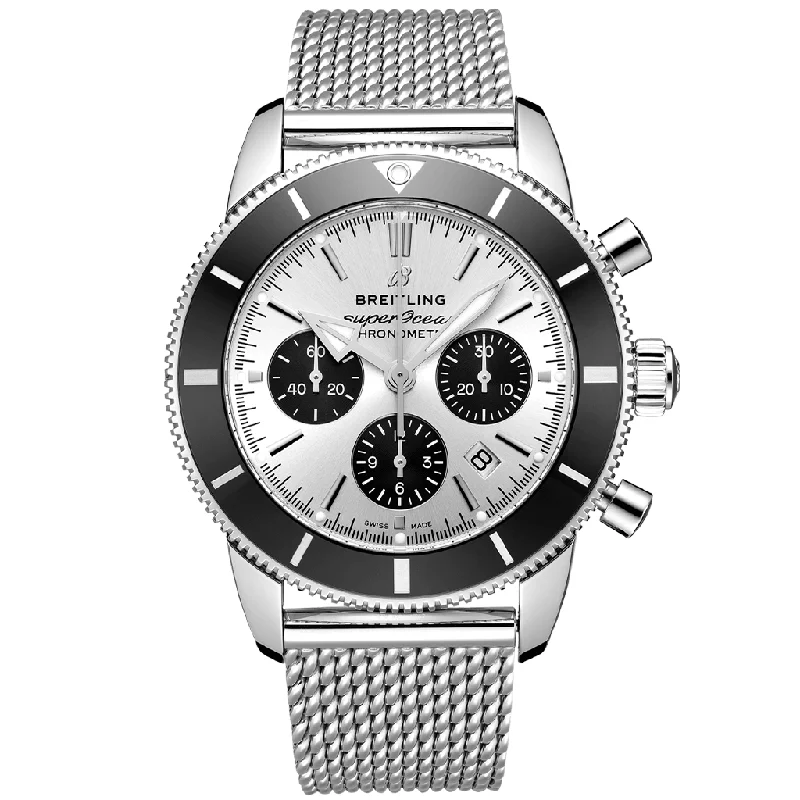 Superocean Heritage B01 Chronograph 44 AB0162121G1A1-Breitling Watch with 48-Hour Power Reserve -