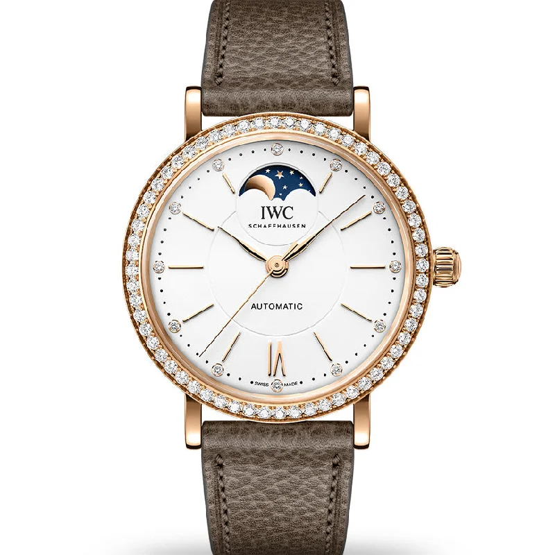 IWC PORTOFINO AUTOMATIC MOON PHASE 37mm IW659602-IWC Watch with Advanced Features for Professionals -