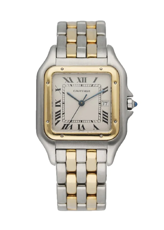 Cartier Panthere 183957 Large Men's Watch-Cartier Watch with Minimalist Design -