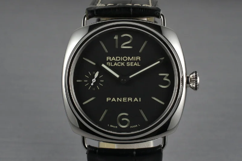 2007 Panerai Radiomir Black Seal PAM 183 with Box and Papers-Rolex Watch for Distinguished Professionals -