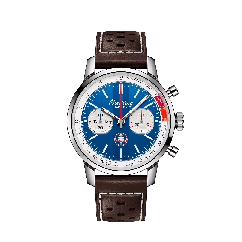 Breitling Top Time B01 Shelby Cobra Chronograph 41 mm Stainless steel Men's Watch-Breitling Watch with Automatic and Chronograph Functions -