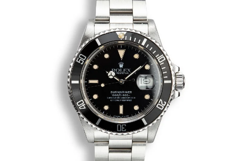 1986 Rolex Submariner 16800-Rolex Watch with Multiple Dial Variations -