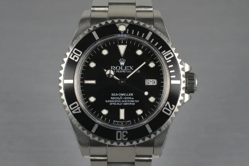 1993 Rolex Sea Dweller 16600-Rolex Watch for Multi-Layered Timekeeping -