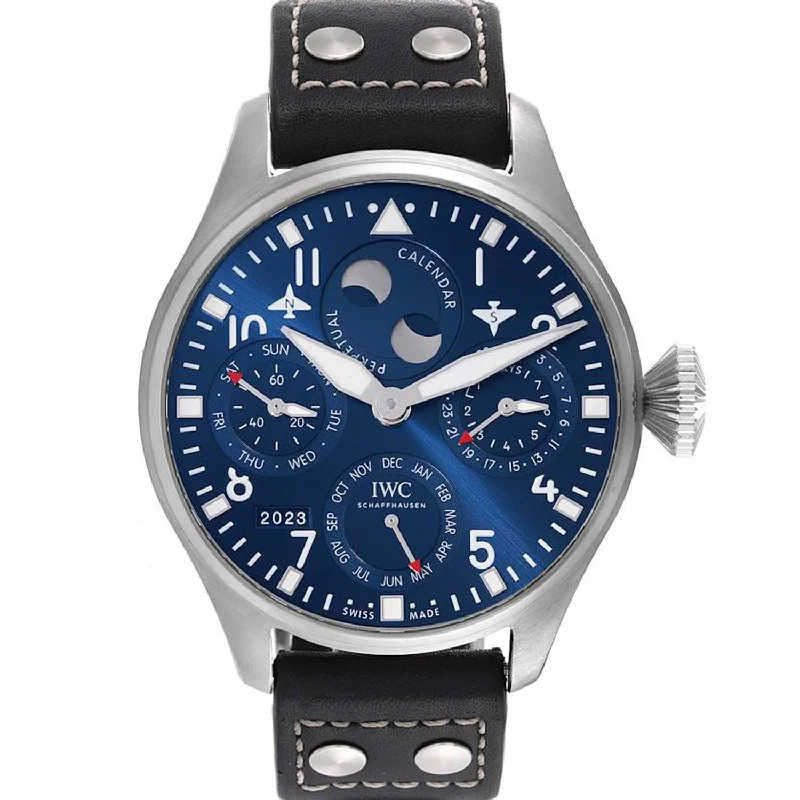 IWC Big Pilot Perpetual Calendar IW503605-IWC Watch with High-End Mechanical Movement -