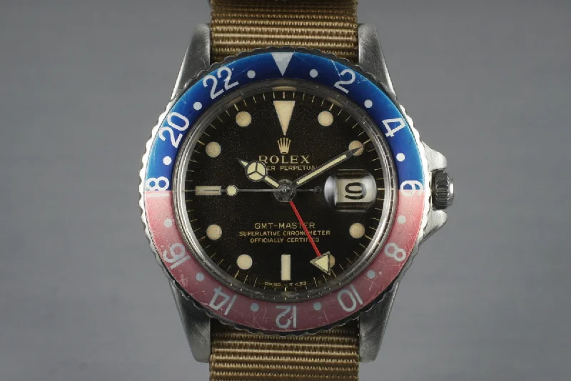 1965 Rolex GMT 1675 Glossy Gilt Dial-Rolex Watch for Fashion -