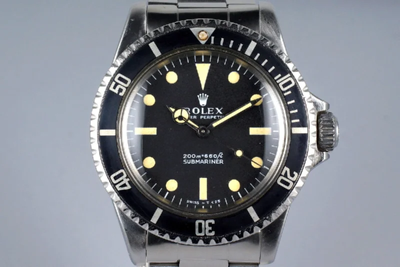 1966 Rolex Submariner 5513 Meters First Dial-Rolex Watch for Iconic Timepieces -