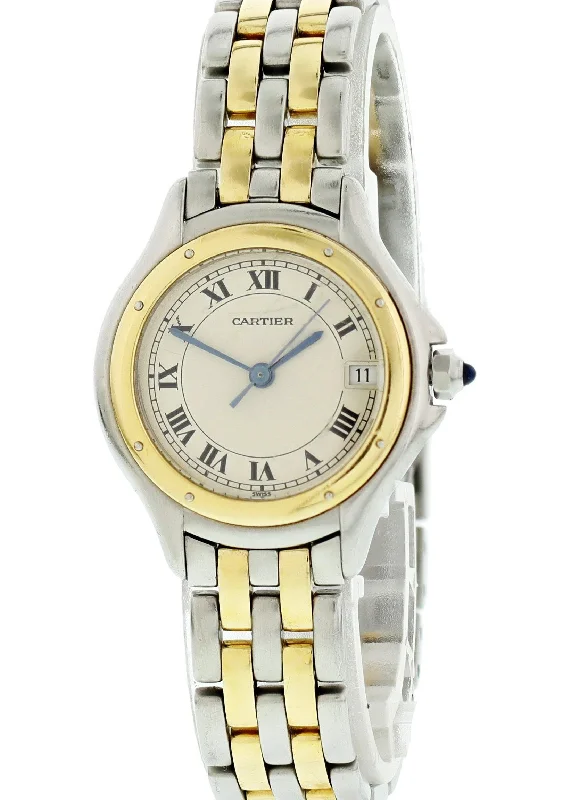 Cartier Cougar Panthere 187906 Ladies Watch-Cartier Watch for Luxury Collecting -