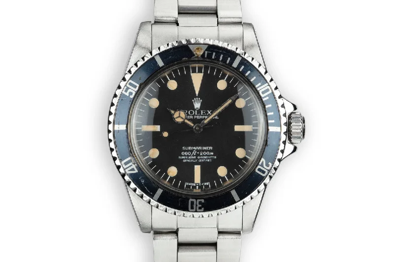 1964 Rolex Submariner 5512 with Newer Serif Dial-Rolex Watch for Designer Watch Lovers -