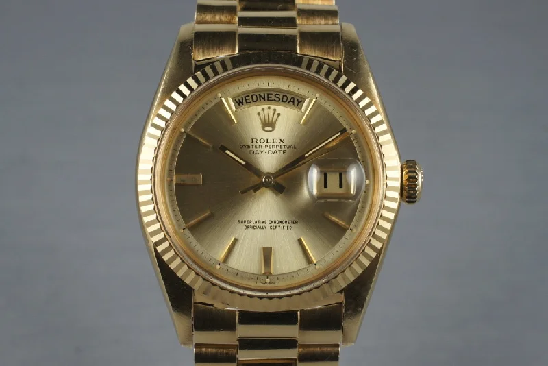 1967 Rolex YG Day-Date 1803-Rolex Watch for Distinguished Professionals -