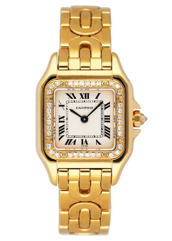 Cartier Panthere Art Deco WF3070N3 Diamond Ladies Watch-Cartier Watch with Rare Materials -