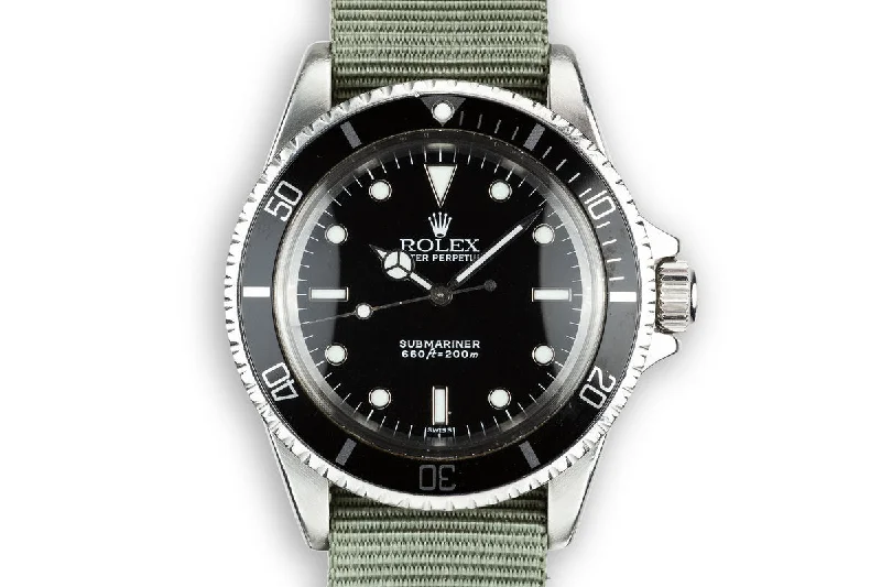 1968 Rolex Submariner 5513 with SWISS Only Service Dial-Rolex Watch for Special Edition Collectors -