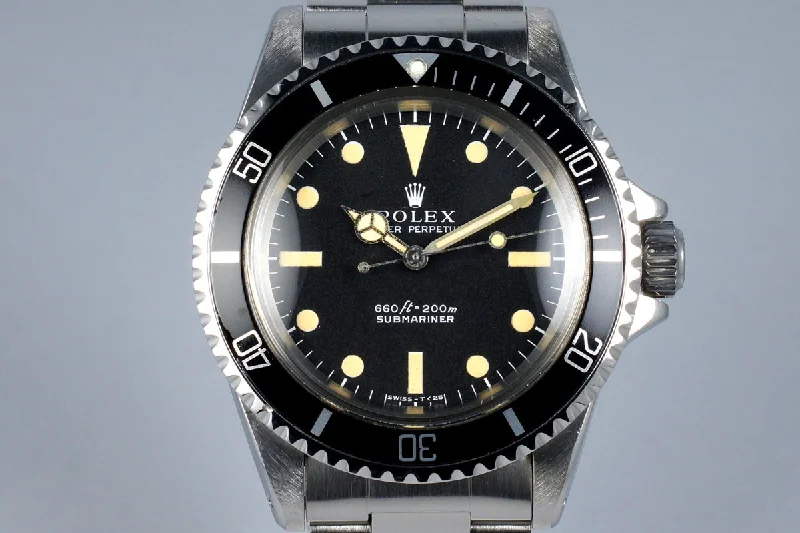 1968 Rolex Submariner 5513-Rolex Watch for Precision Timepieces -