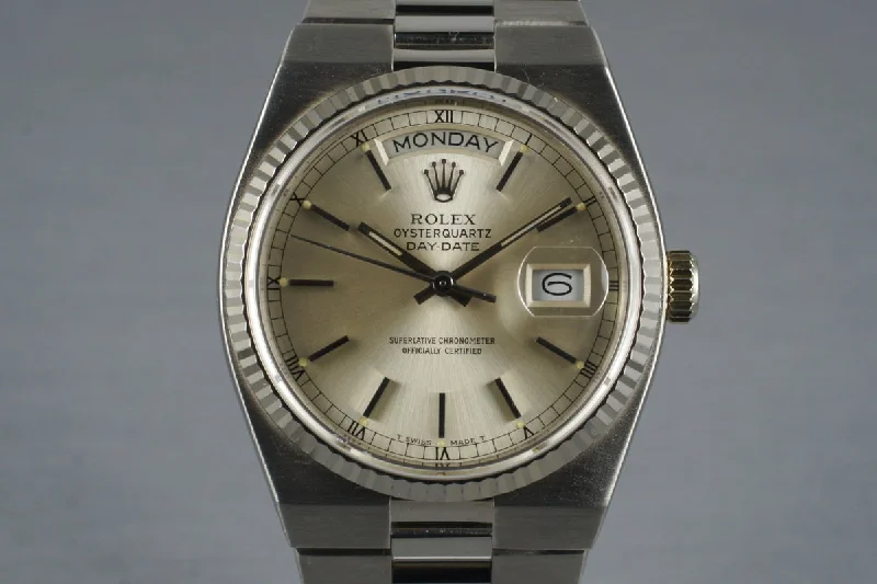 1979 WG OysterQuartz Day-Date 19019-Rolex Watch for Historical Watch Collectors -