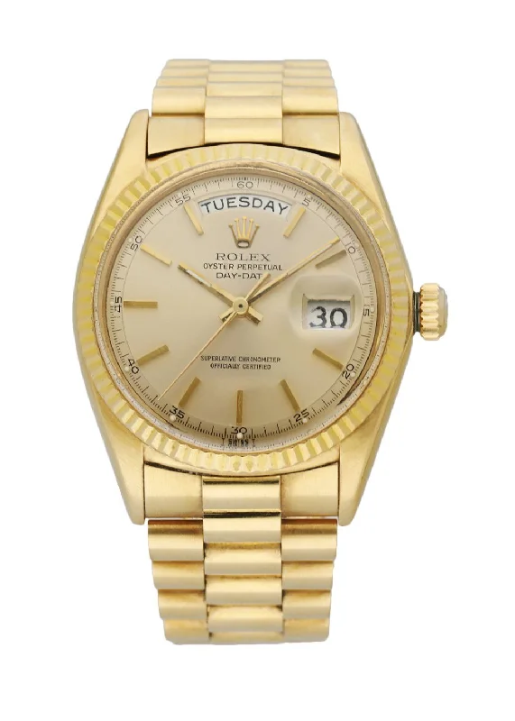 Rolex Day-Date President 1803 18K Yellow Gold Men's Watch W/Service Card-Rolex Watch for Unique Functions -