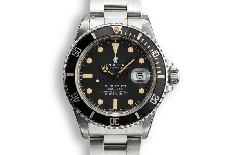 1982 Rolex Submariner 16800 Matte Dial with Papers-Rolex Watch for CEO-Level Collectors -