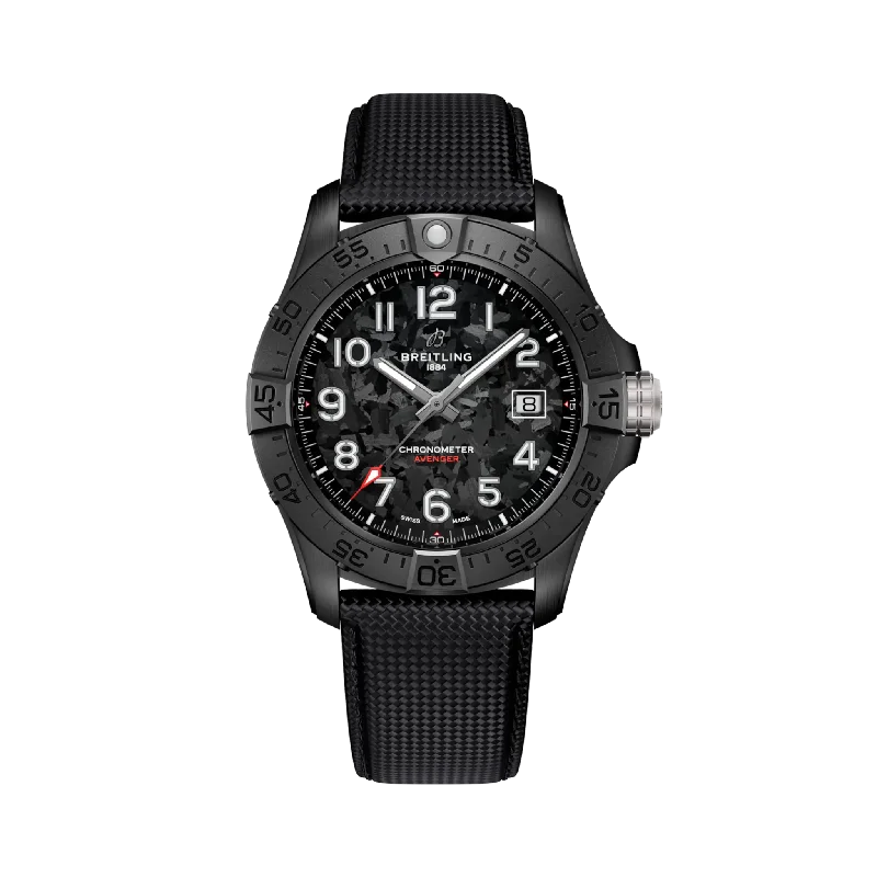 AVENGER B01 AUTOMATIC 42 NIGHT MISSION-Breitling Watch for High-Impact Sports -