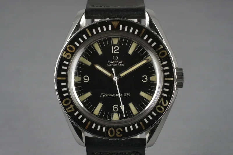 1966 Omega 165.024 Seamaster 300 Caliber 550-Rolex Watch with Luxurious Packaging -