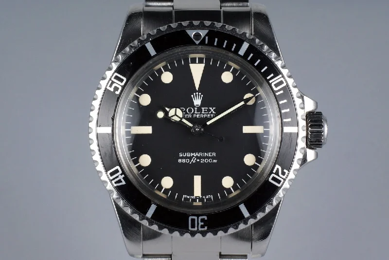 1979 Rolex Submariner 5513 Mark III Maxi Dial-Rolex Watch with Exclusive Materials -