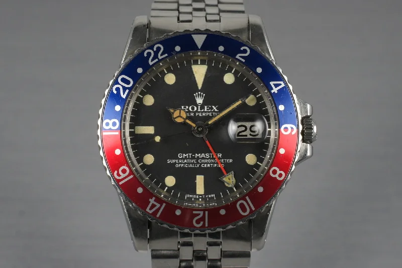 1972 Rolex GMT 1675-Rolex Watch for Sophisticated Timekeeping -