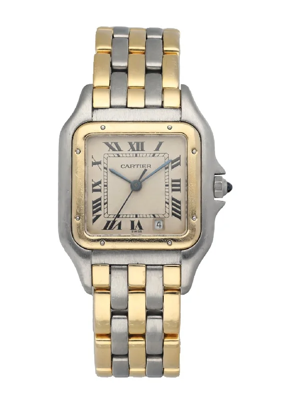 Cartier Panthere 187949 Three Row Midsize Watch-Cartier Watch for Timepiece Collectors -