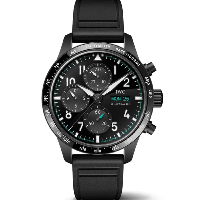 IWC Pilot’s Chronograph Mercedes-Amg Formula One IW388306 Black Dial-IWC Pilot’s Watch for Sale -