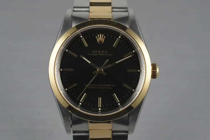 1997 Rolex Two Tone Oyster Perpetual 14203 with Box and Papers-Rolex Watch for Unique Functions -