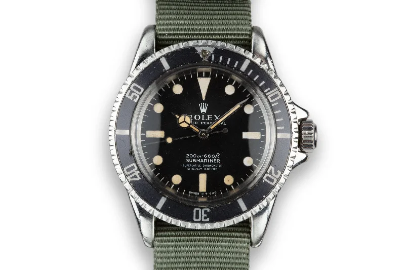 1967 Rolex Submariner 5512 with Meters First Dial-Rolex Watch for Elite Watch Collectors -