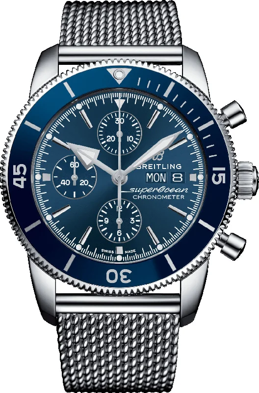 Breitling Superocean Heritage II 44 Aero Classic Bracelet-Breitling Watch with Luxe Materials and Precision -