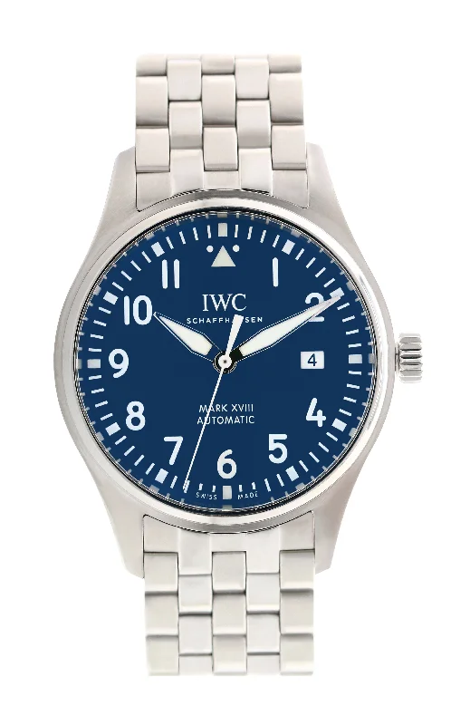 IWC PILOTS WATCH MARK XVIII 40MM (2017 BP) #IW327004-IWC Watch with Rose Gold Case -