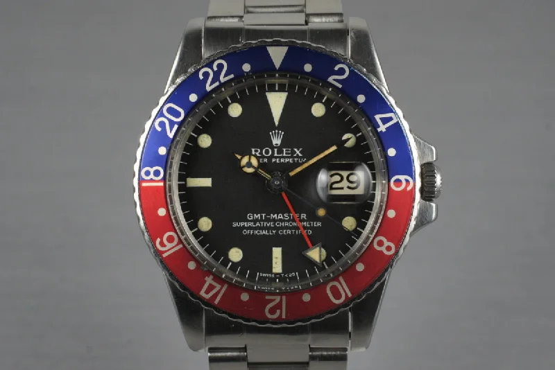 1967 Rolex GMT 1675-Rolex Watch with Luxurious Look -