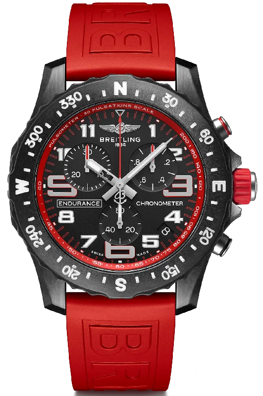 Breitling Professional Endurance Pro Red-Breitling Watch with Chronograph Function and Tachymeter -