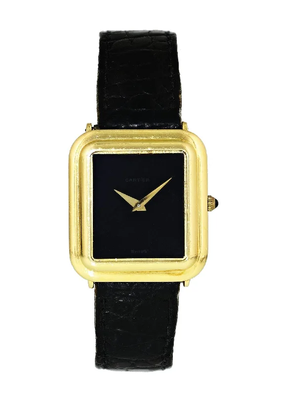 Cartier 18K Yellow Gold Vintage Ladies Watch-Cartier Watch with Luxury Features -