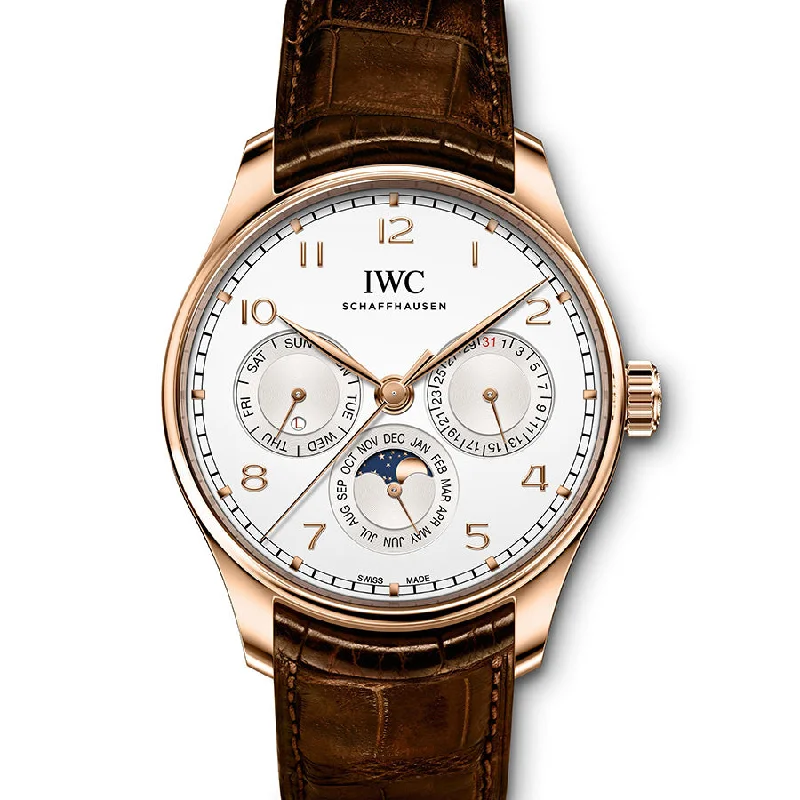 IWC PORTUGIESER HAND-WOUND TOURBILLON 42mm IW545801-IWC Watch with Rare Functionality -