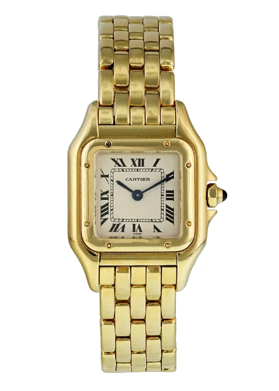 Cartier Panthere 1070 18K Yellow Gold Ladies Watch-Cartier Watch with Special Edition Features -