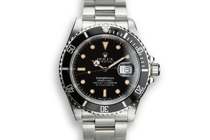 1988 Rolex Submariner 16610-Rolex Watch with High-Tech Features -