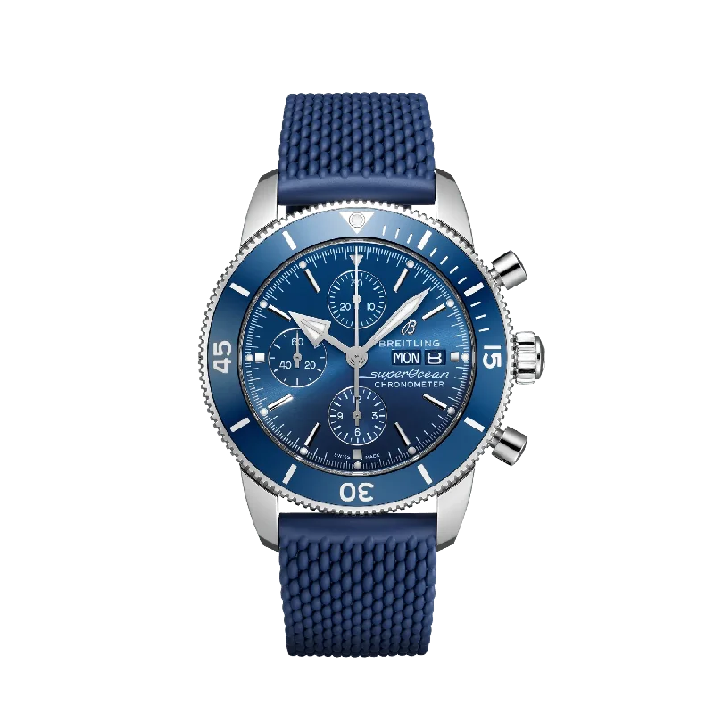 Breitling Superocean Heritage Chronograph 44 Stainless Steel Men's Watch-Breitling Watch for Fashionable Individuals -