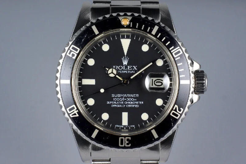 1981 Rolex Submariner 16800-Rolex President Watch -