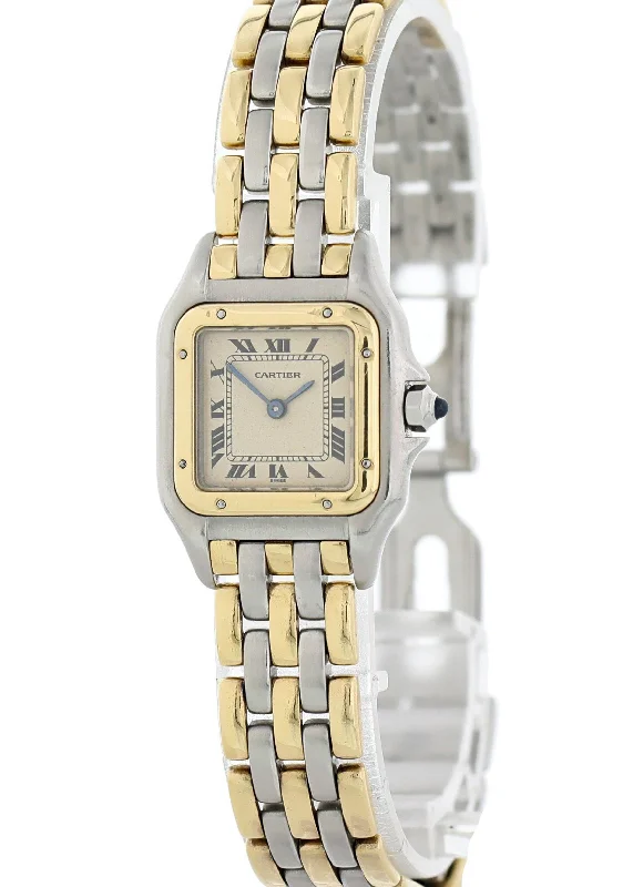 Cartier Panthere 14248 Three raw  Ladies Watch-Cartier Watch with Minimalist Case Design -