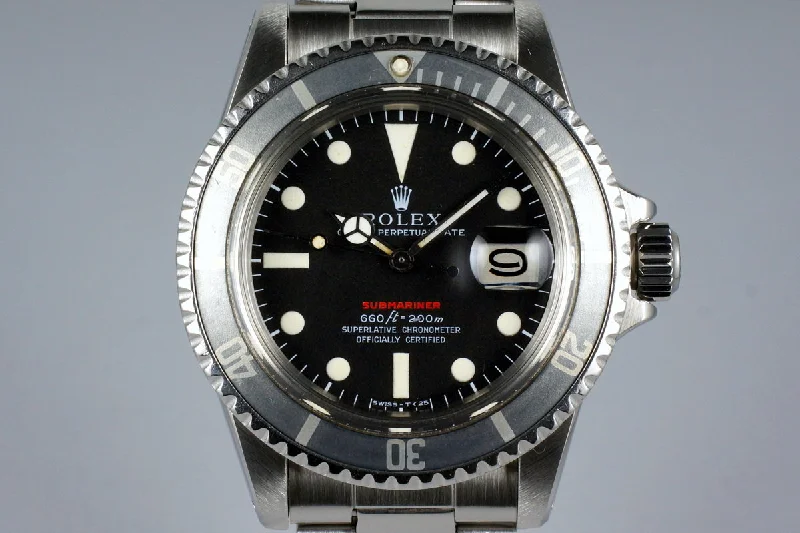 1971 Rolex Red Submariner 1680 Mark IV Dial-Rolex GMT Master II Watch -