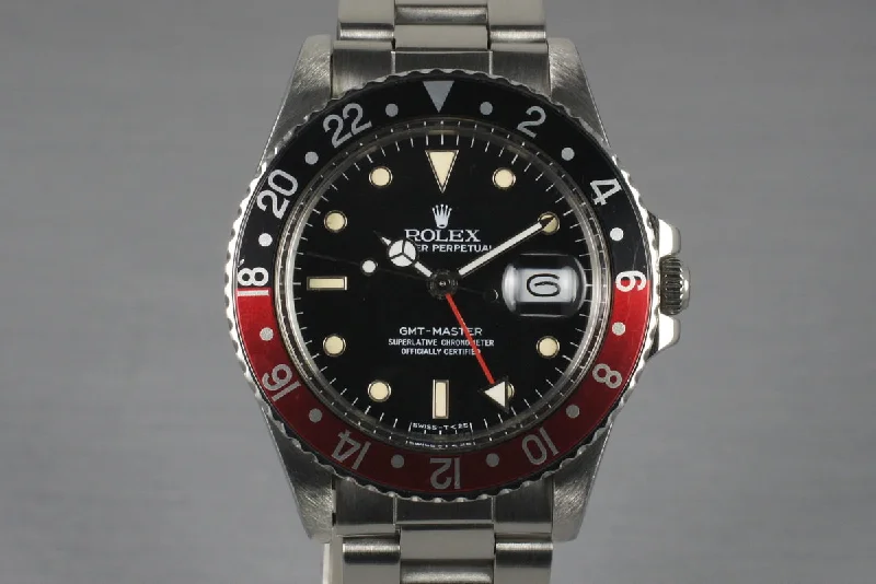 1988 Rolex GMT 16750 Non-Date Spider Dial-Rolex Watch for Weekend Getaways -