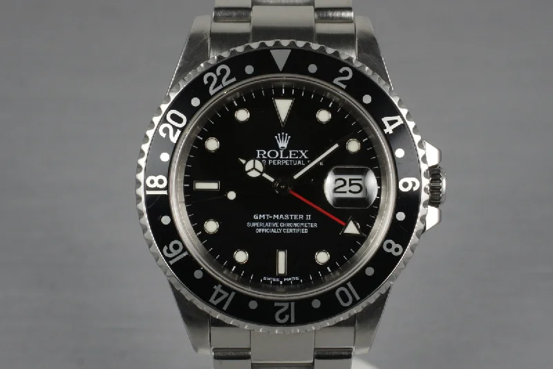 2001 Rolex GMT II 16710-Rolex Watch with Limited Edition Features -