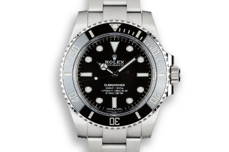 2019 Rolex Submariner 114060 with Box and Papers-Rolex Watch for Watch Enthusiasts -