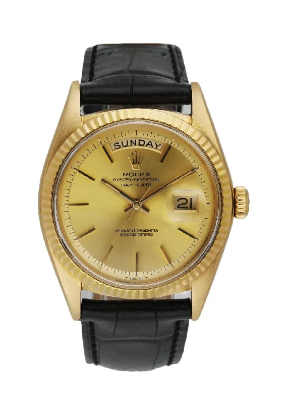 Rolex  Day Date 1803 18K Yellow Gold Men's Watch-Rolex Watch for Timeless Style -