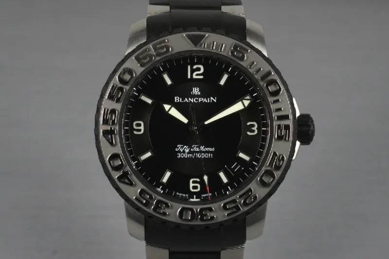 Blancpain Fifty Fathoms Concept 2000-Rolex Watch for Professional Pilots -