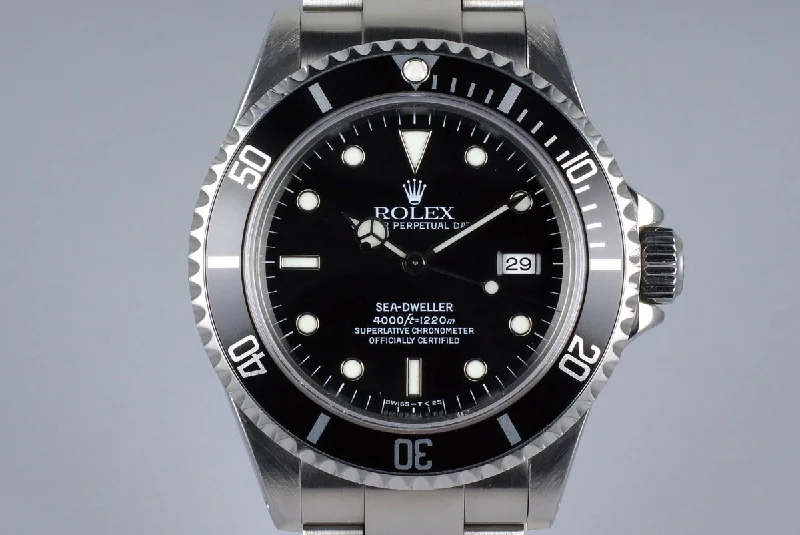 1998 Rolex Sea Dweller 16600-Rolex Watch with 1000M Water Resistance -