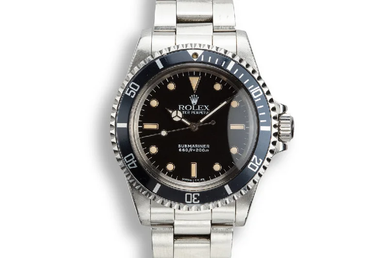 1988 Rolex Submariner 5513 "R serial"-Rolex Watch with Unique Mechanisms -