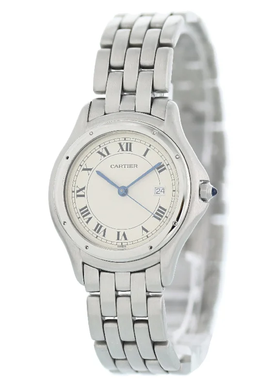 Cartier cougar 987904 Laides Watch-Cartier Watch with Moonphase Function -